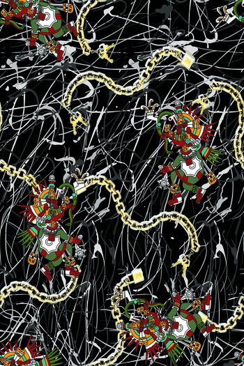 男装满版花印花华亿平台图片