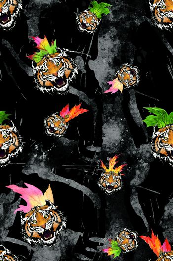 男装满版花印花华亿平台图片