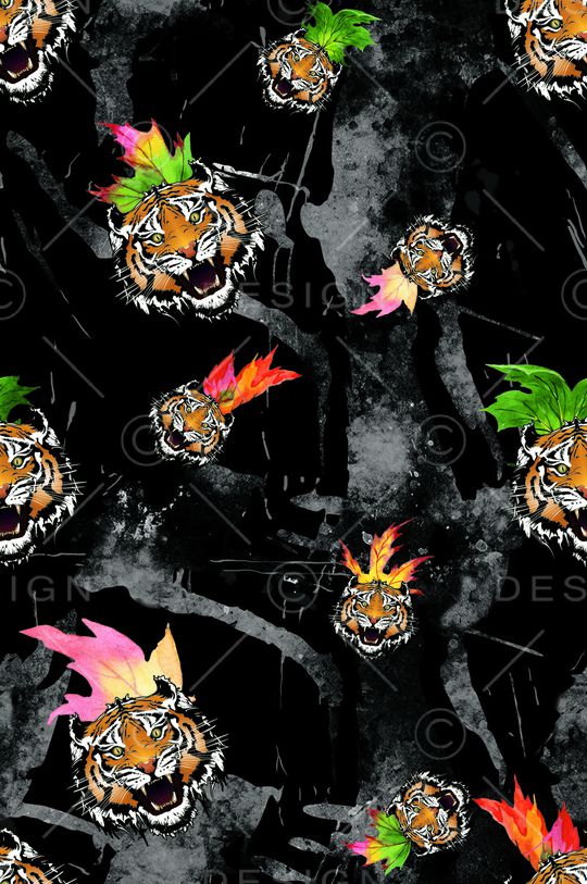 男装满版花印花华亿平台图片