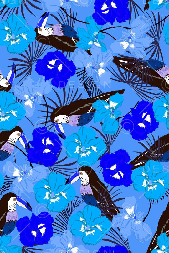 绿植树叶印花华亿平台图片