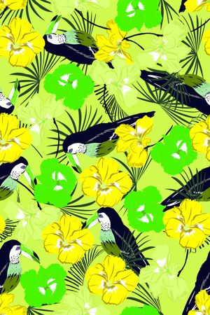 绿植树叶印花华亿平台图片