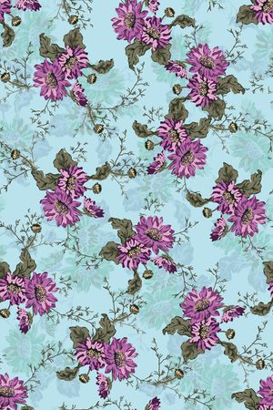 绿植树叶印花华亿平台图片