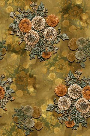 中国风印花华亿平台图片