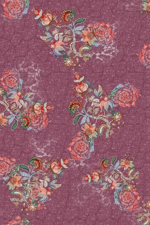 中老年秋冬装印花华亿平台图片