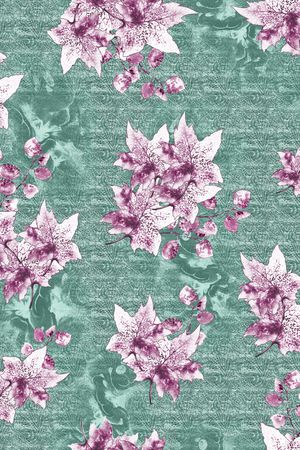 中老年秋冬装印花华亿平台图片