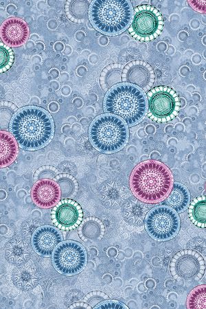 中老年秋冬装印花华亿平台图片