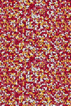 几何印花华亿平台图片