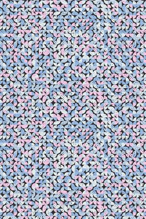 几何印花华亿平台图片