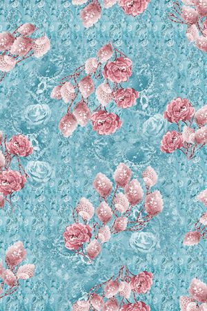 中老年秋冬装印花华亿平台图片