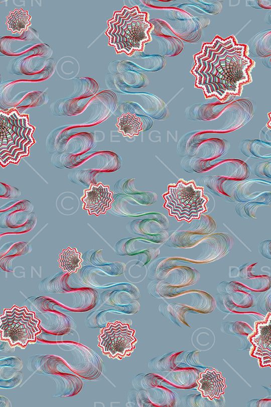 几何印花华亿平台图片