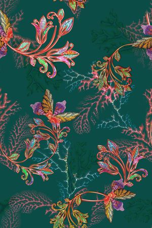 几何印花华亿平台图片