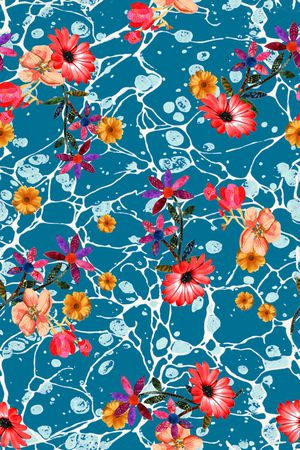 几何印花华亿平台图片