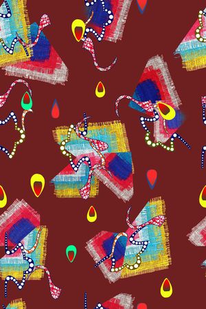 几何印花华亿平台图片