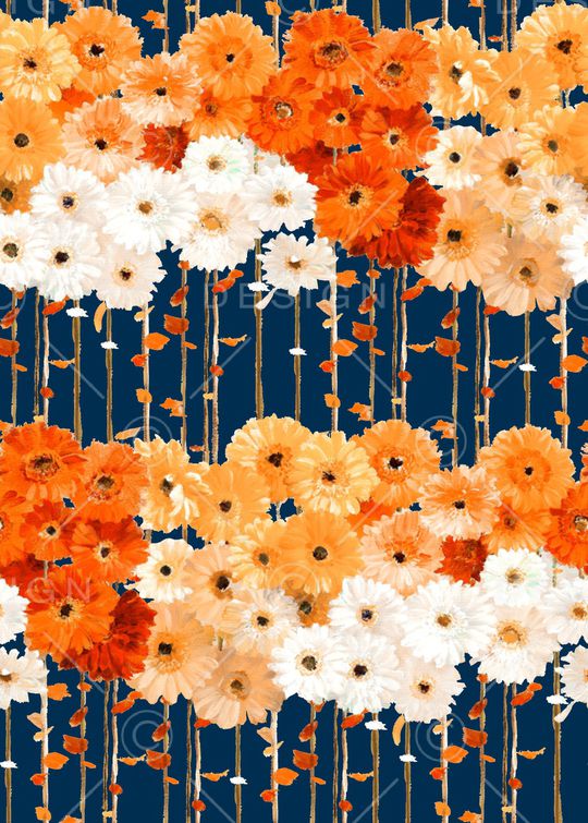 水墨风印花华亿平台图片