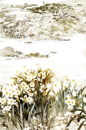 梅花印花华亿平台图片