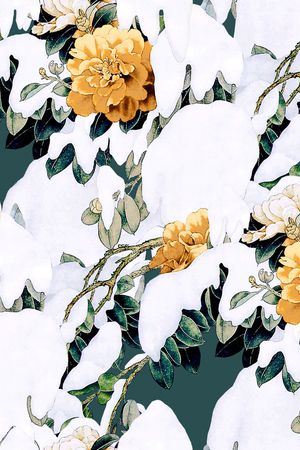 水墨风印花华亿平台图片