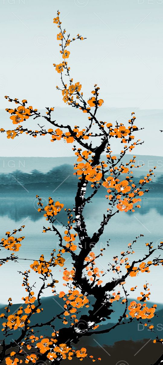 梅花印花华亿平台图片