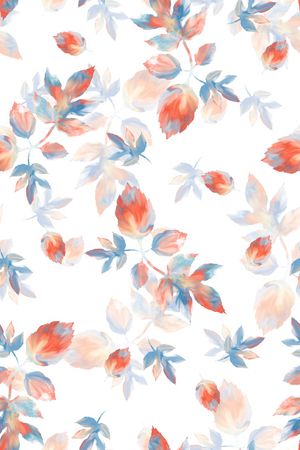 水彩印花华亿平台图片