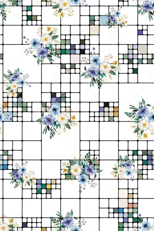 几何印花华亿平台图片