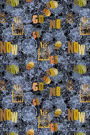 几何印花华亿平台图片