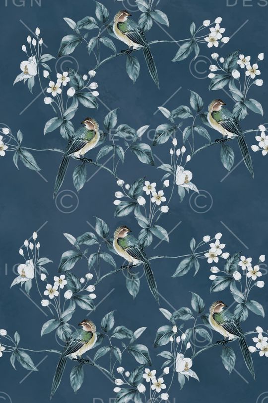 绿植树叶印花华亿平台图片