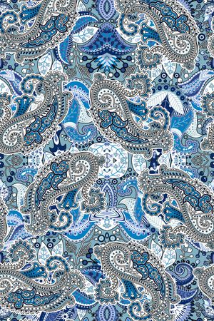 佩斯利印花华亿平台图片