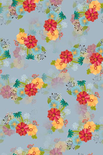 绿植树叶印花华亿平台图片