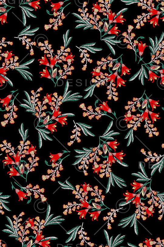 复古印花华亿平台图片