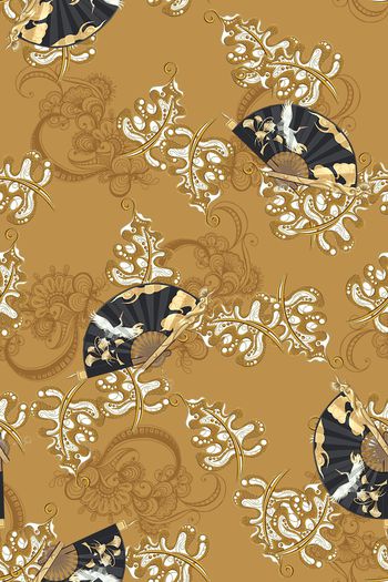 绿植树叶印花华亿平台图片