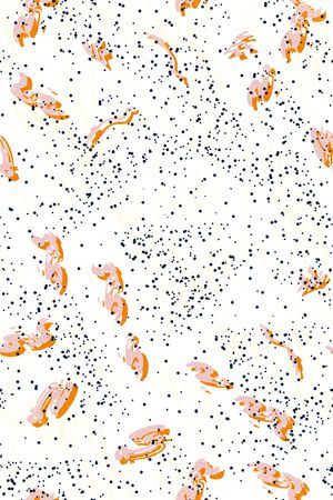 抽象花卉印花华亿平台图片