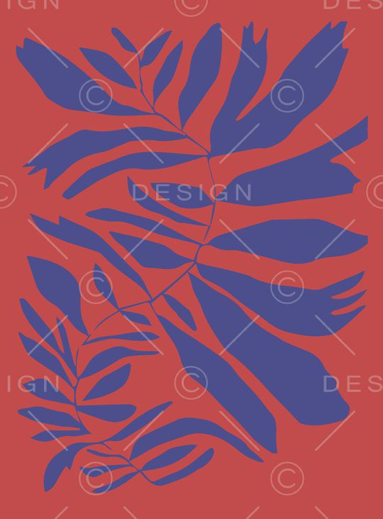 绿植树叶印花华亿平台图片