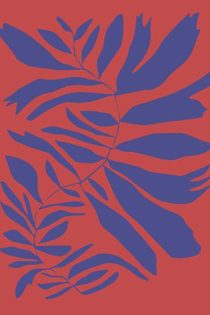 绿植树叶印花华亿平台图片