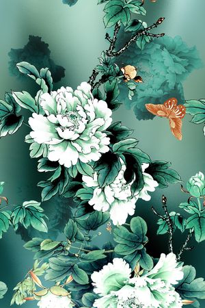 香云纱印花华亿平台图片