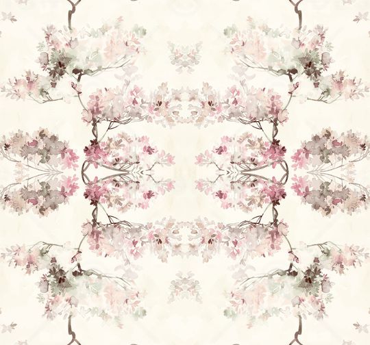 绿植树叶印花华亿平台图片