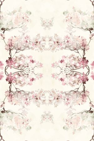 绿植树叶印花华亿平台图片