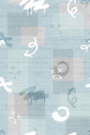 几何印花华亿平台图片