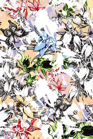 几何印花华亿平台图片