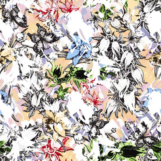 几何印花华亿平台图片