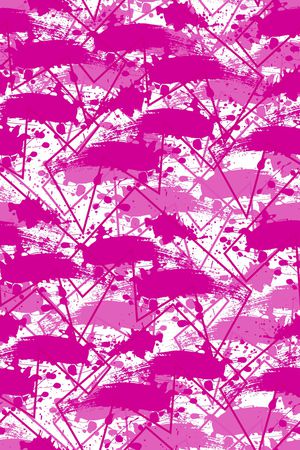 抽象男装印花华亿平台图片