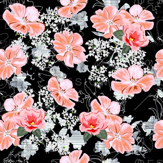 几何印花华亿平台图片