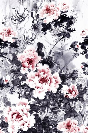 荷花印花华亿平台图片