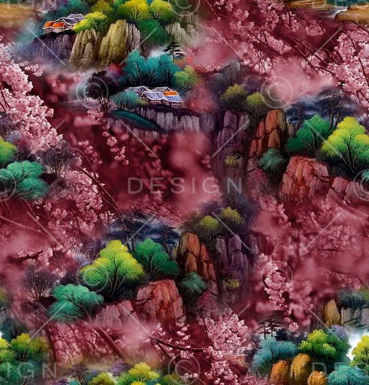 香云纱印花华亿平台图片