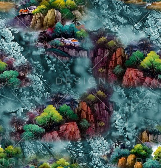 祥云印花华亿平台图片