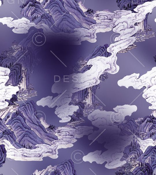 祥云印花华亿平台图片