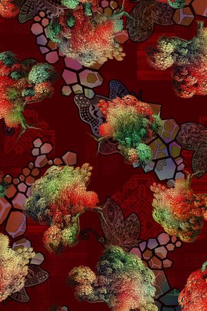 数码华亿平台印花华亿平台图片