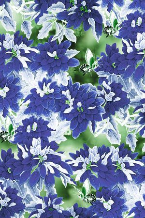 青花瓷印花华亿平台图片