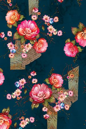 民族风印花华亿平台图片