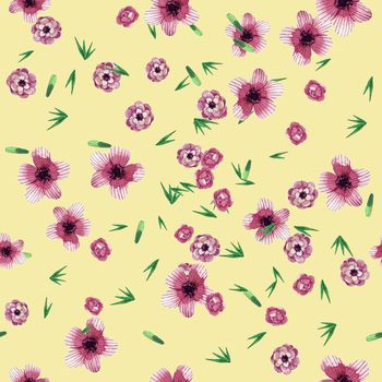 绿植树叶印花华亿平台图片