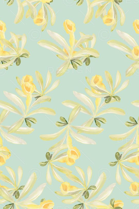 绿植树叶印花华亿平台图片