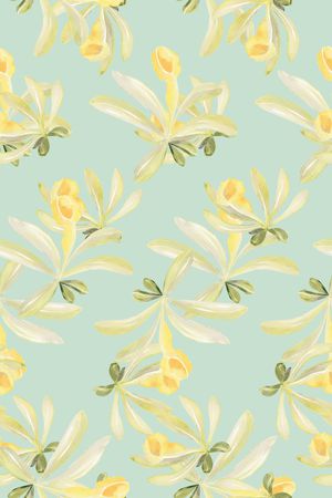 绿植树叶印花华亿平台图片